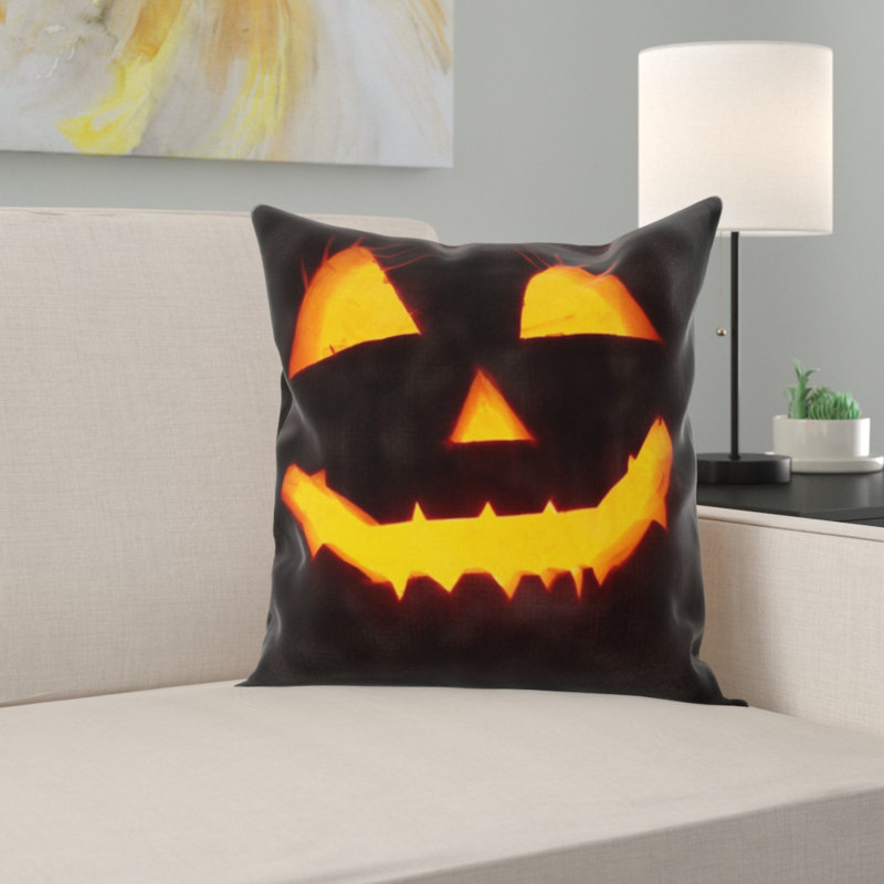 Coussin citrouille