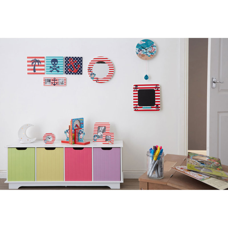 Kierra Wood Wall Clock