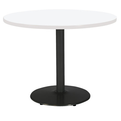 Mode Round Breakroom Dining Table Round Base