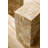 Teak Slice Pedestal, Square, Bleached-101228525