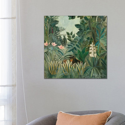 La jungle équatoriale, 1909 - Giclée sur toile tendue avec châssis