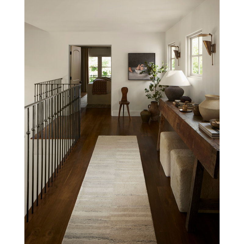 Amber Lewis x Loloi Rocky Natural/Sand Area Rug, Rectangle 7'9" x 9'9"