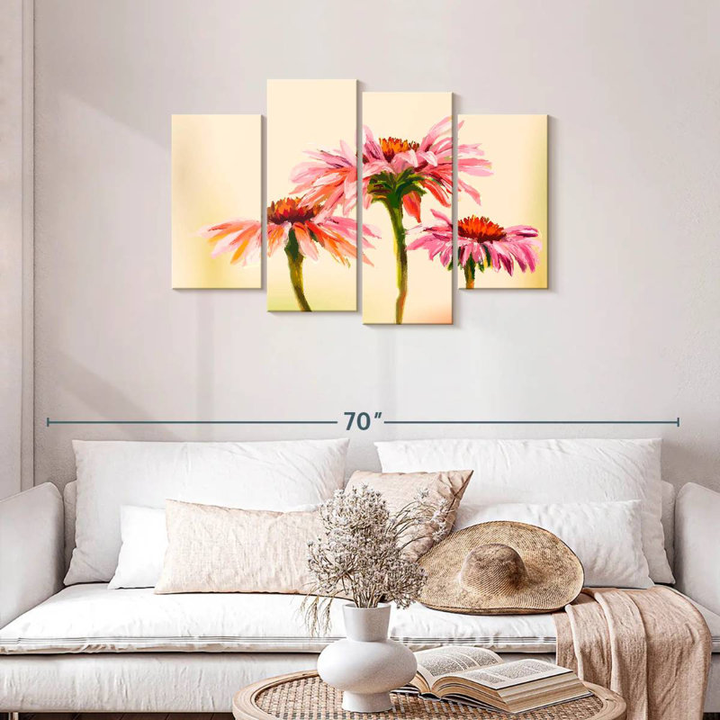 Harnek Intricate Echinacea Flowers