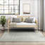 Canapé-lit en bois avec finition en pin naturel pour lit de jour 1pc (matelas non inclus)