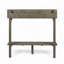 Table de bar d'extérieur en bois d'acacia
