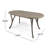 Eliger 6 - Person Acacia Wicker Patio Dining Set with Oval Table , Cushions Included