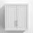 26"H x 22"W Bathroom Storage Wall Bathroom Cabinet-1122541631