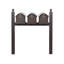 Balmoral Triple Mount Mailbox /w/ Ball Finials & Personalized Door Medallion (3 Mailboxes, Tri-Mount Rack, 3 Medallions)-1273004187-1273345703