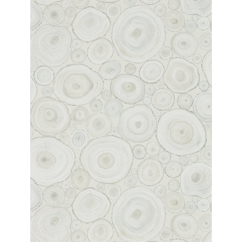 10.05m x 68.6cm Matte Wallpaper Roll, Grey/White