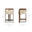 Tabouret de comptoir 26,5 po Burress-2035654999