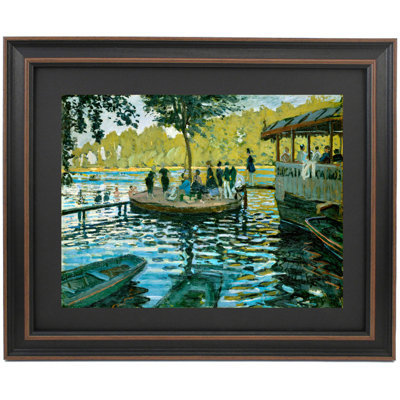 La Grenouillere By Claude Monet