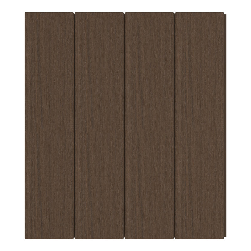 Revêtement de sol en composite brésilien à grain droit de 5,59 po x 96 po All Weather Siding Pro, IPE brésilien
