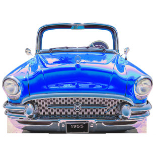 Car Car 1955 Stand Standup en carton