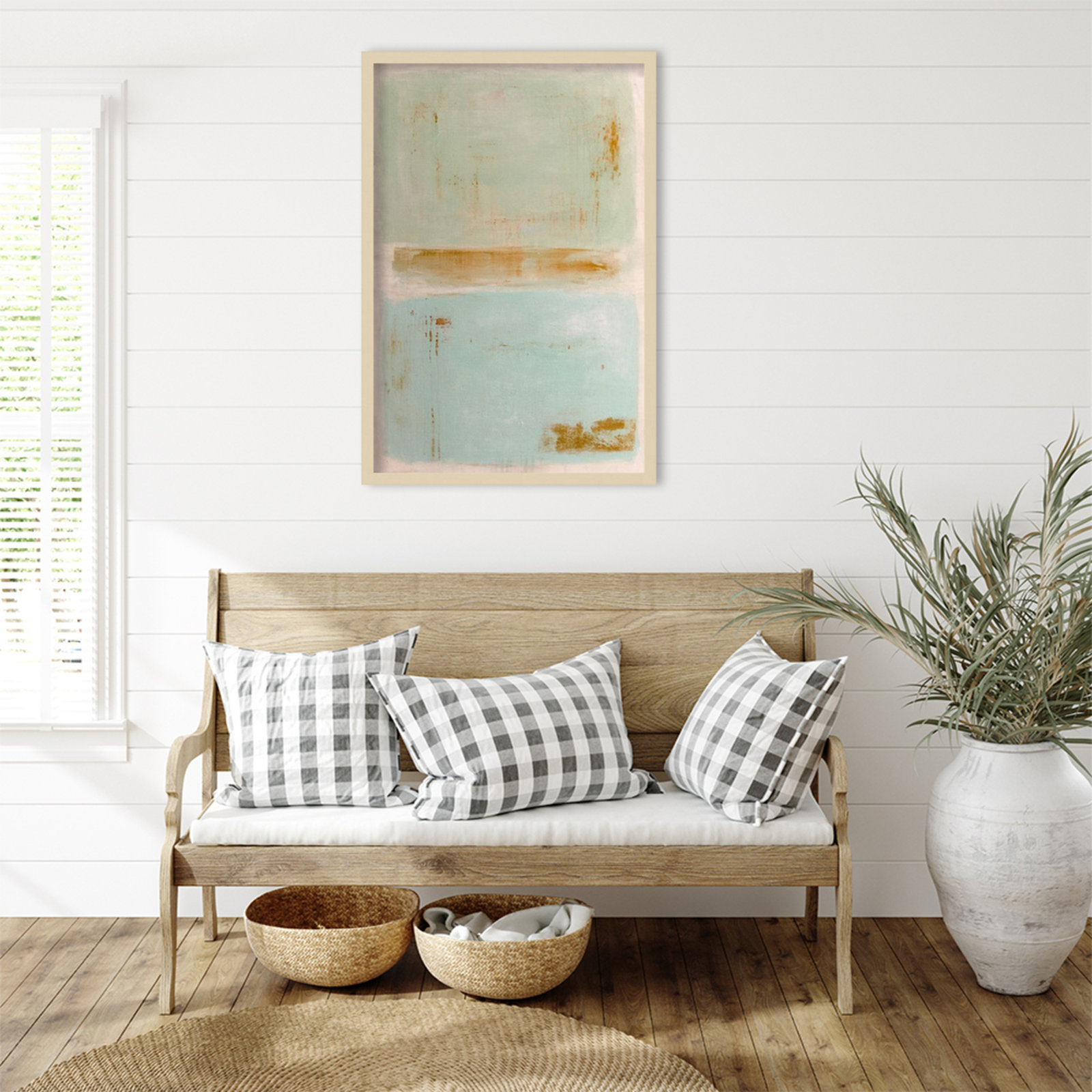 Soft Sided Print by Erin Ashley, Brown, 33" H x 23" W