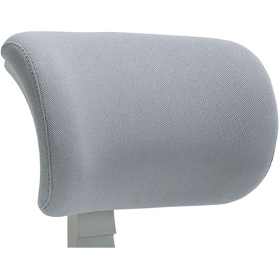 Appui-tête rembourré à hauteur réglable CLATINA pour fauteuil de direction ergonomique pivotant 247 Series (gris)