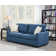 Brenndan Modern Leather-Like Sleeper Sofa with Memory Foam