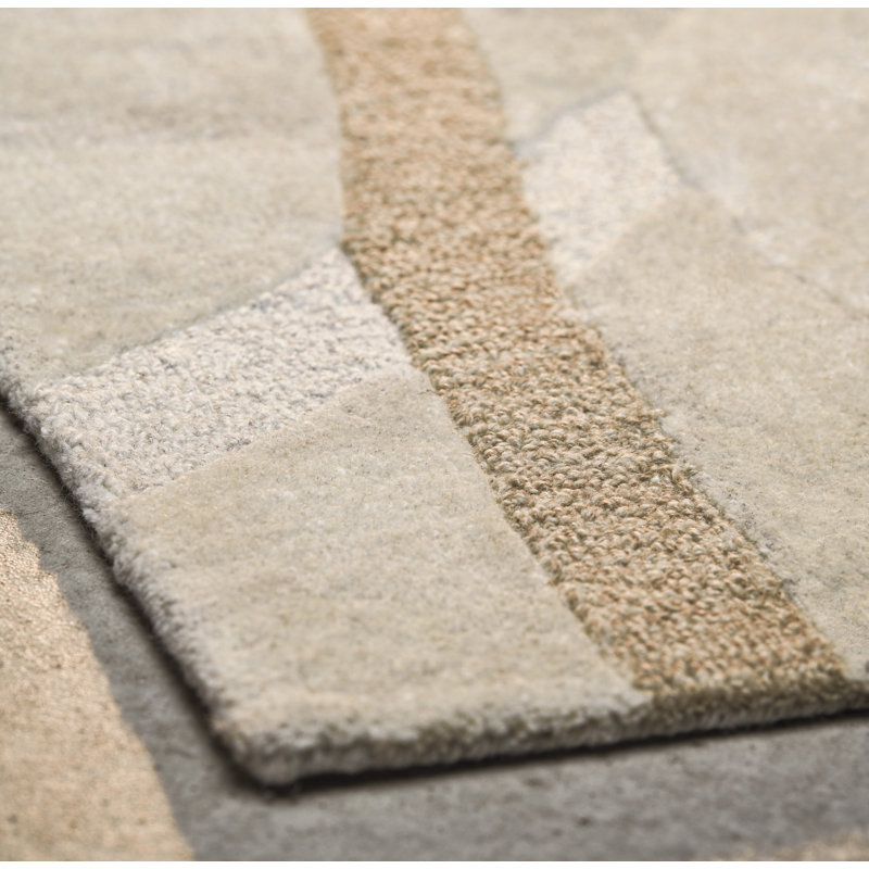 Lianes Area Rug in Natural/Brown, Rectangle 6'6'' x 9'10''