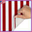 Red White Stripes Bath Mat-1929049197