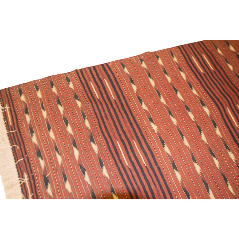 High-Quality Hand-Knotted Red Area Rug