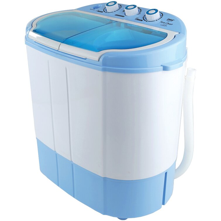 Pyle Portable Washer & Dryer Combo in Blue/White & Reviews