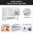 35 " Single Bathroom Vanity Base-87415337