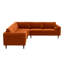 Canapé modulaire Anneleise Burnt-2111417339