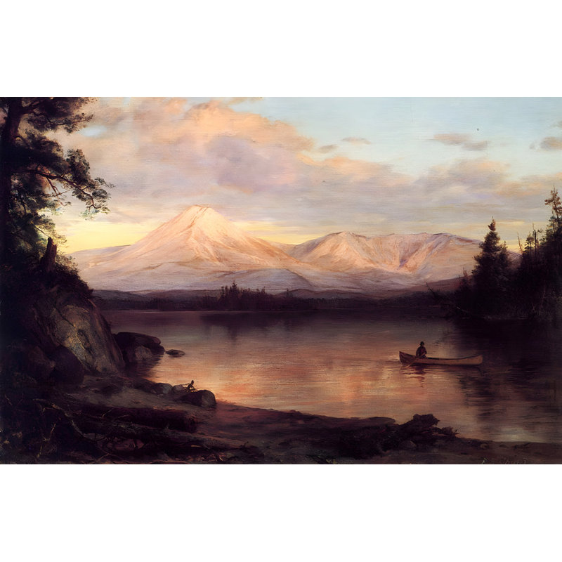 Vue du mont Katahdin, H 26 po x l 40 po