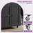 Kitchen Island On Wheels with Drop Leaf-755539088
