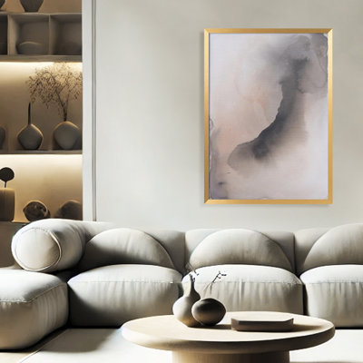 Abstract "Unspoken" Framed Print Wall Art