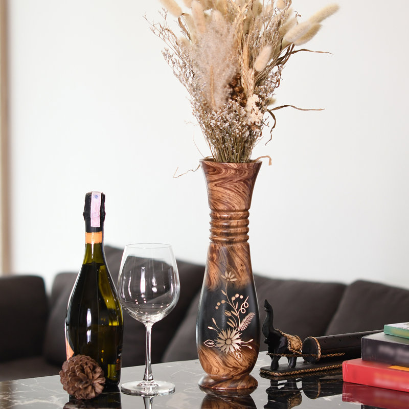 Atvars Handmade Wood Table Vase
