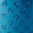 SOLEIL 15" SIDE TABLE -BLUE