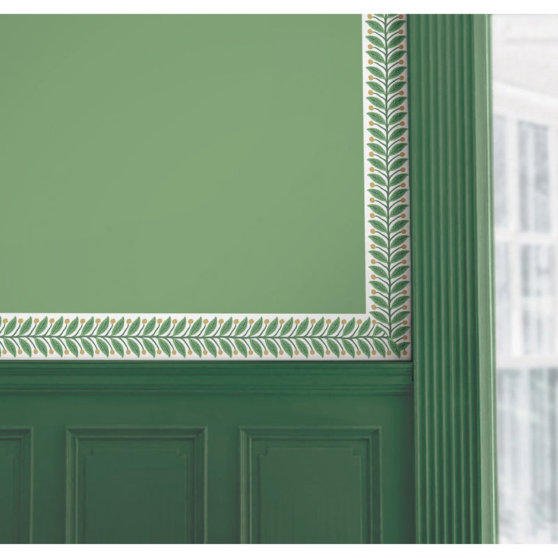 Papier peint jardin, Vert