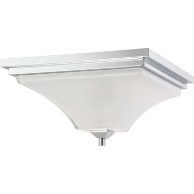 Edington Glass Flush Mount