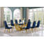 Khailee Glass Top Double Pedestal Dining Set-1751299775-1751421882-1751421887