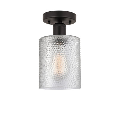 Anelise Glass Semi Flush Mount