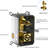 Wall Mounted Dual Shower - , With Rainfall Head And Handheld For Custom Bathing Square , Valve 1.8 Gpm Max Flow Rate