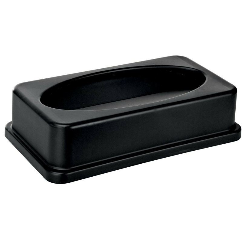 23 Gallon Drop Shot Trash Can Lid, Black