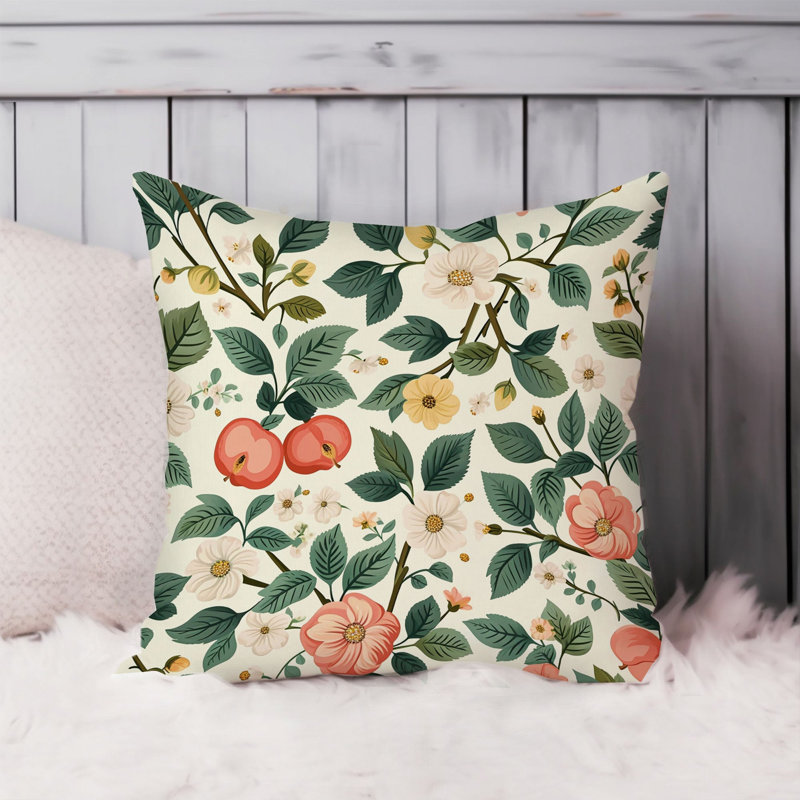 Botanical Apples I Plants Modern, 16"H x 16"W