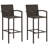 Erda Rectangular 2 - Person Bar Height Dining Set-1361347594
