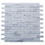 Victory 1" x 3" Glass Brick Joint Mosaic Wall & Floor Tile
