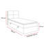 Upholstered Bed with Mattress-103221599-103221602