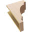 Bois de cèdre brut Pescadero, Corbeau Thane, brun clair apprêté-88290446