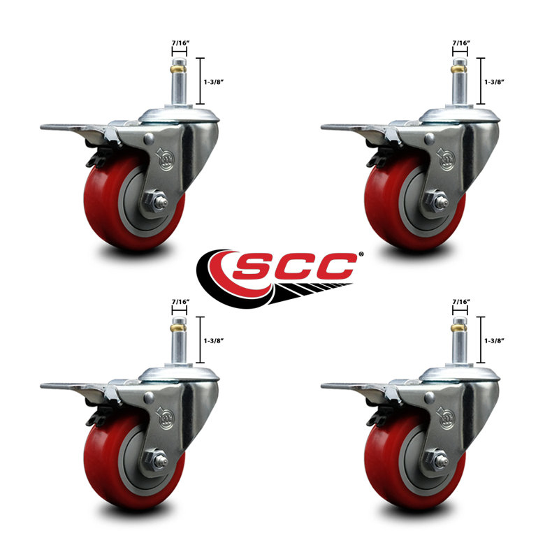 Stem Caster, Red