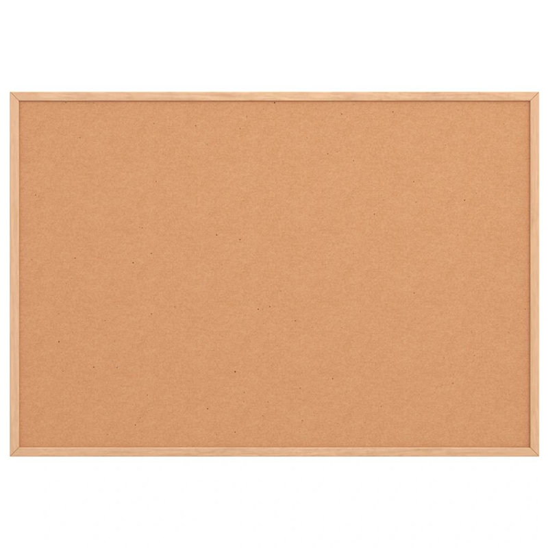Wall Bulletin Board, 55cm H x 80cm W x 1.5cm D