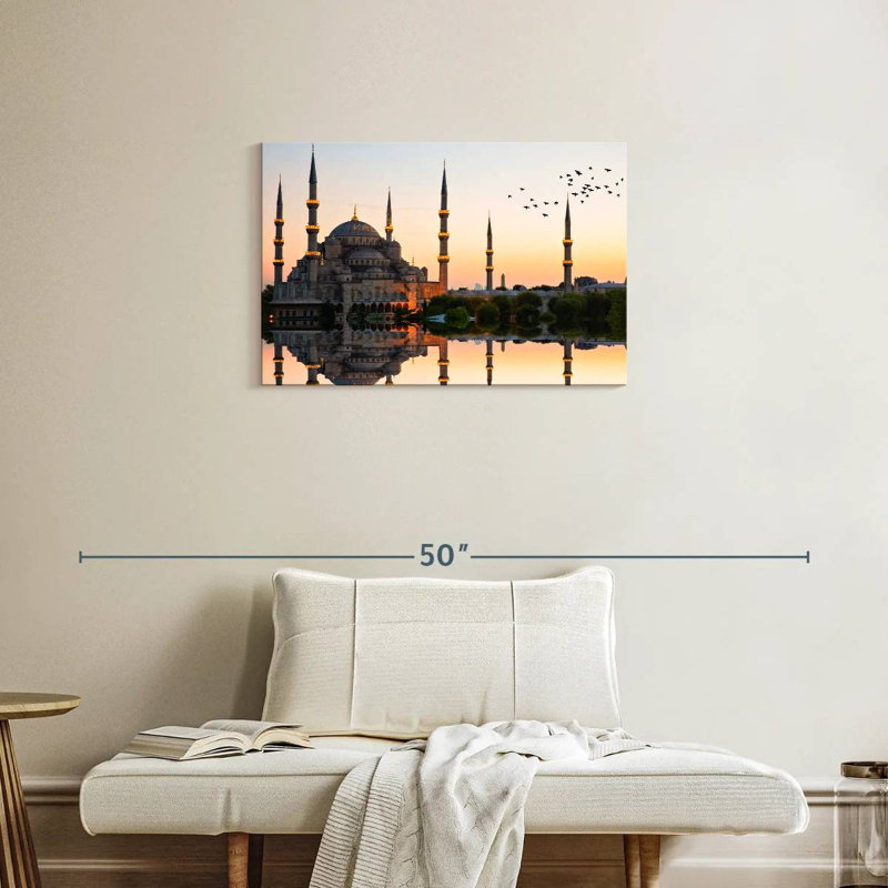 Dusky Hagia Sophia, 20" H x 30" W
