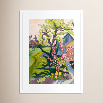 Garden in Dusk Light Print