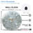 Transparent Ice Cubes Clock Home Decor Unique Design Art - 12'' Modern Glass Wall Clock