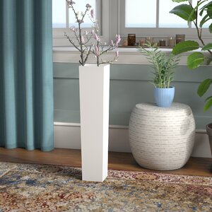 Wood Floor Vase