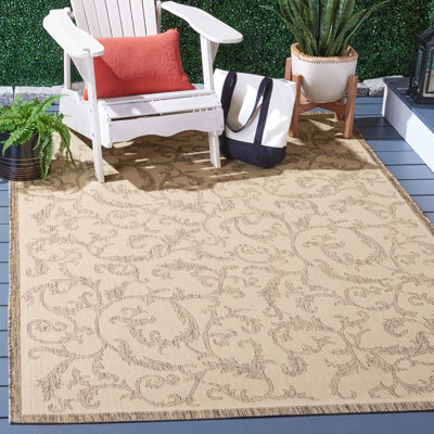 Herefordshire Performance Floral Indoor/Outdoor Area Rug