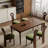 French retro solid wood dining table-106387273-106387277